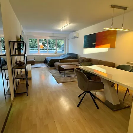 3 - Klimaanlage, Grosses Sofa, Cafe & Wlan, Selfcheckin, Parkplatz, Fuer 5 Gaeste Apartman Linz