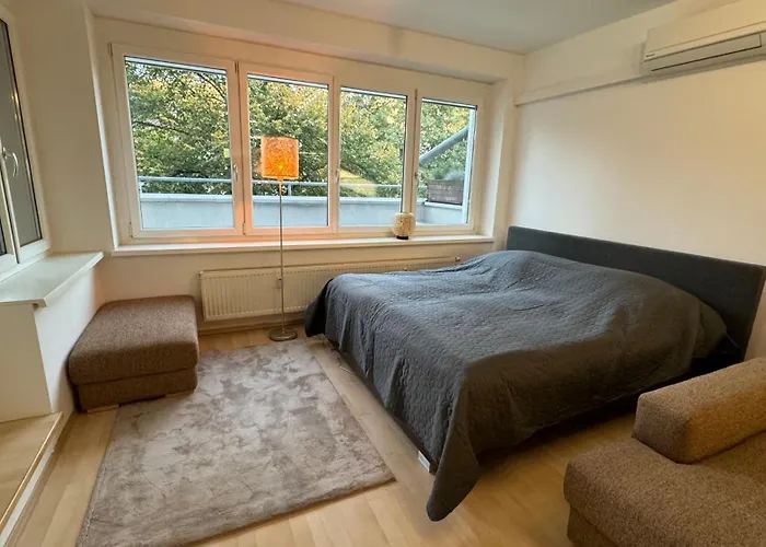 Apartment 3 - Klimaanlage, Grosses Sofa, Cafe & Wlan, Selfcheckin, Parkplatz, Fuer 5 Gaeste Linz